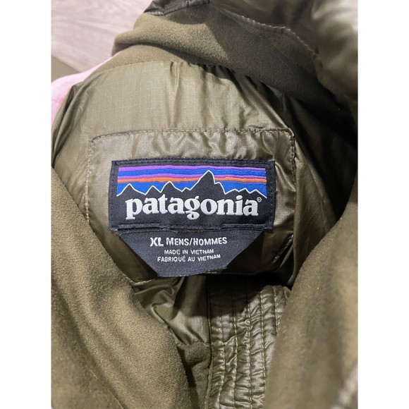 Patagonia Mens Wendigo Duck Down Full Zip Jacket Coat Sz XL STY84903 FA18 -FLAW - Picture 10 of 16